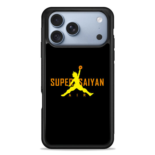 Air Super Saiyan Goku iPhone 18 Pro Case - iPhone 18 Pro Silicone Case