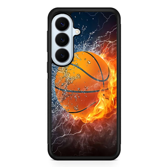 Basketball Ball Cool Art Samsung Galaxy S26 Plus Case | Slim Protective Rubber Cover