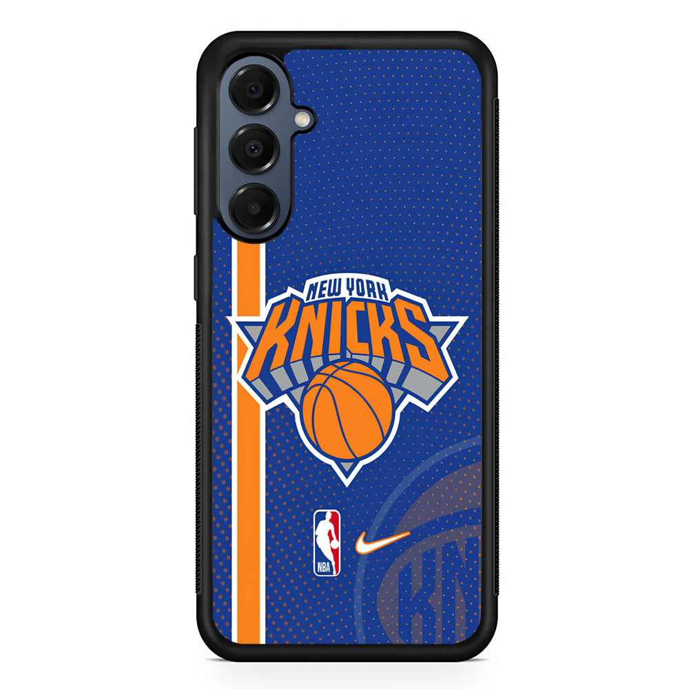 NBA New York Knicks Blue Nike Samsung Galaxy A16 Case | Slim Protective Cover for Samsung Galaxy A16