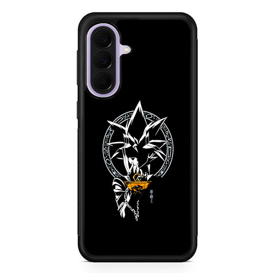 Yu-Gi-Oh Yugi Muto Black Samsung Galaxy A37 Case | Samsung Galaxy A37 Rubber Protective Case