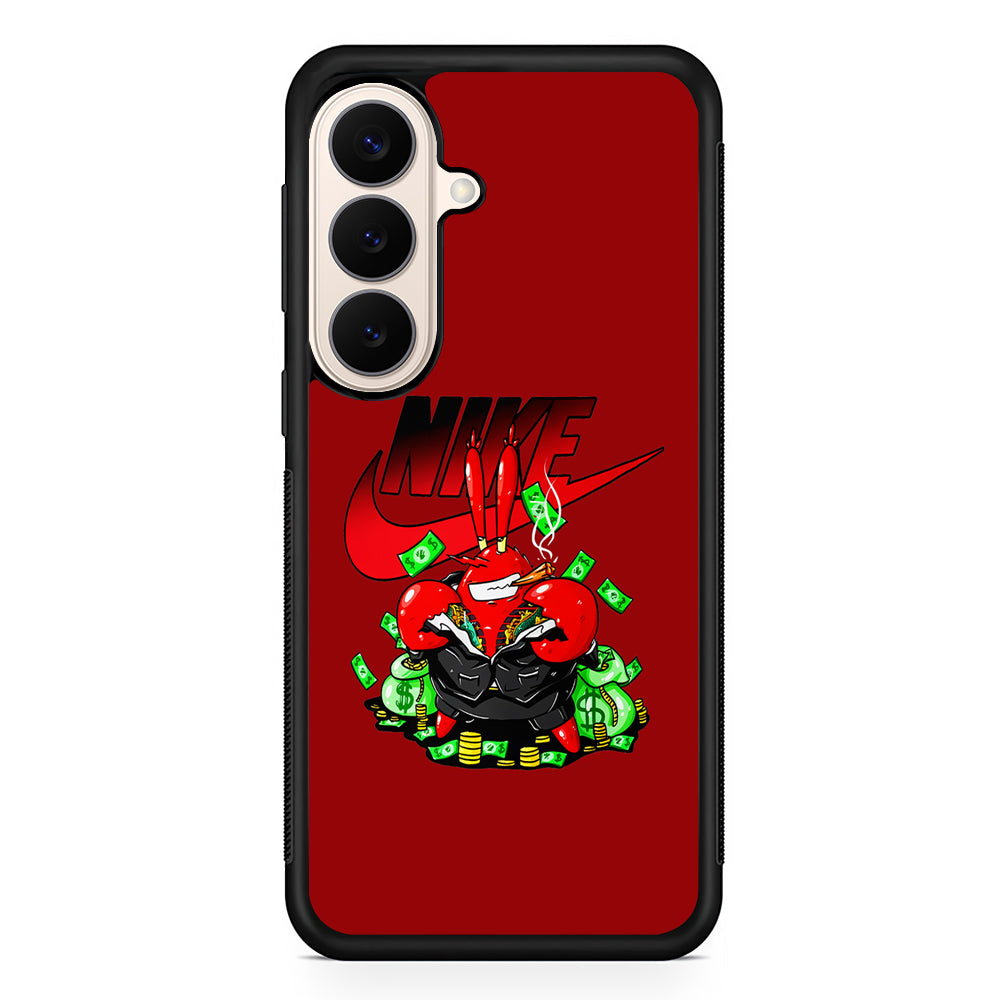Nike Mr. Krabs Gangster Samsung Galaxy S26 Case – Slim Protective Phone Cover
