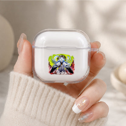 Kaguya Otsutsuki Awakening Protective Apple Airpods 4 Clear Case - Durable Clear Protection