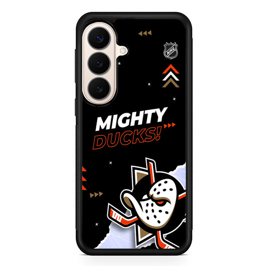 NHL Anaheim Ducks Mighty Samsung Galaxy S26 Case | Durable Protective Rubber Cover
