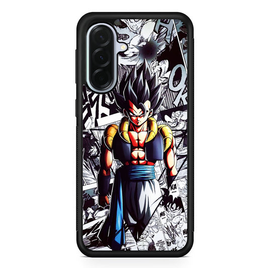 Gogeta Comic Collage Samsung Galaxy A36 Case | Durable Samsung Galaxy A36 Protective Case