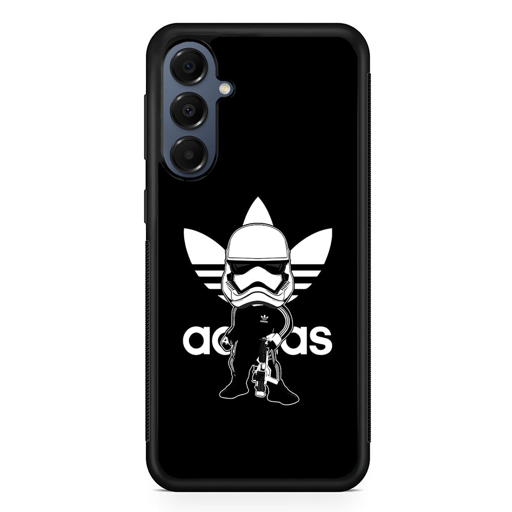 Adidas Chibi Stormtrooper Samsung Galaxy A16 Case | Slim Protective Cover for Samsung Galaxy A16