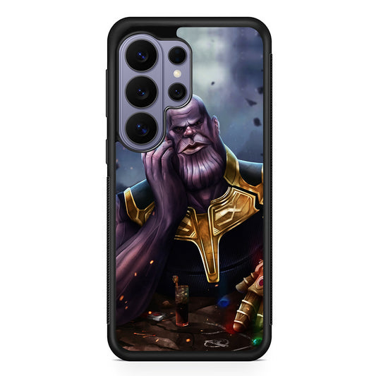 Thanos Chill Samsung Galaxy S26 Ultra Case | Protective Rubber Cover