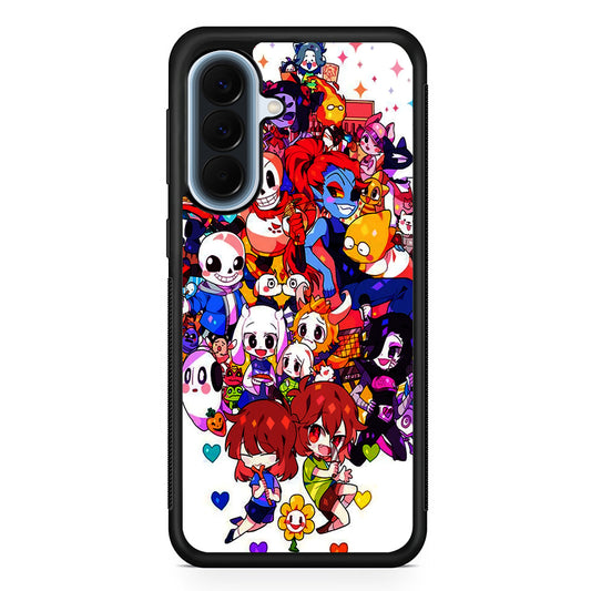 Undertale White Samsung Galaxy A57 Case | Slim Samsung Galaxy A57 Protective Case