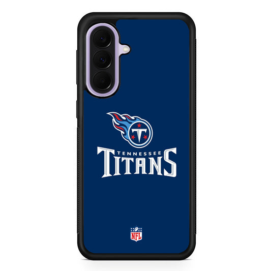 NFL Tennessee Titans Navy Samsung Galaxy A37 Case | Samsung Galaxy A37 Rubber Protective Case