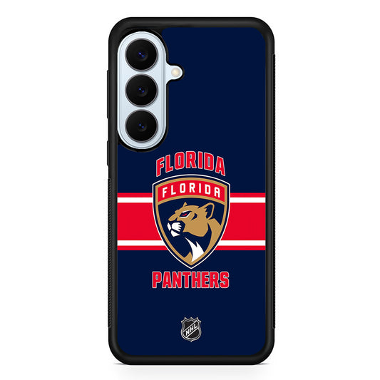NHL Florida Panthers Navy Samsung Galaxy S26 Plus Case | Slim Protective Rubber Cover