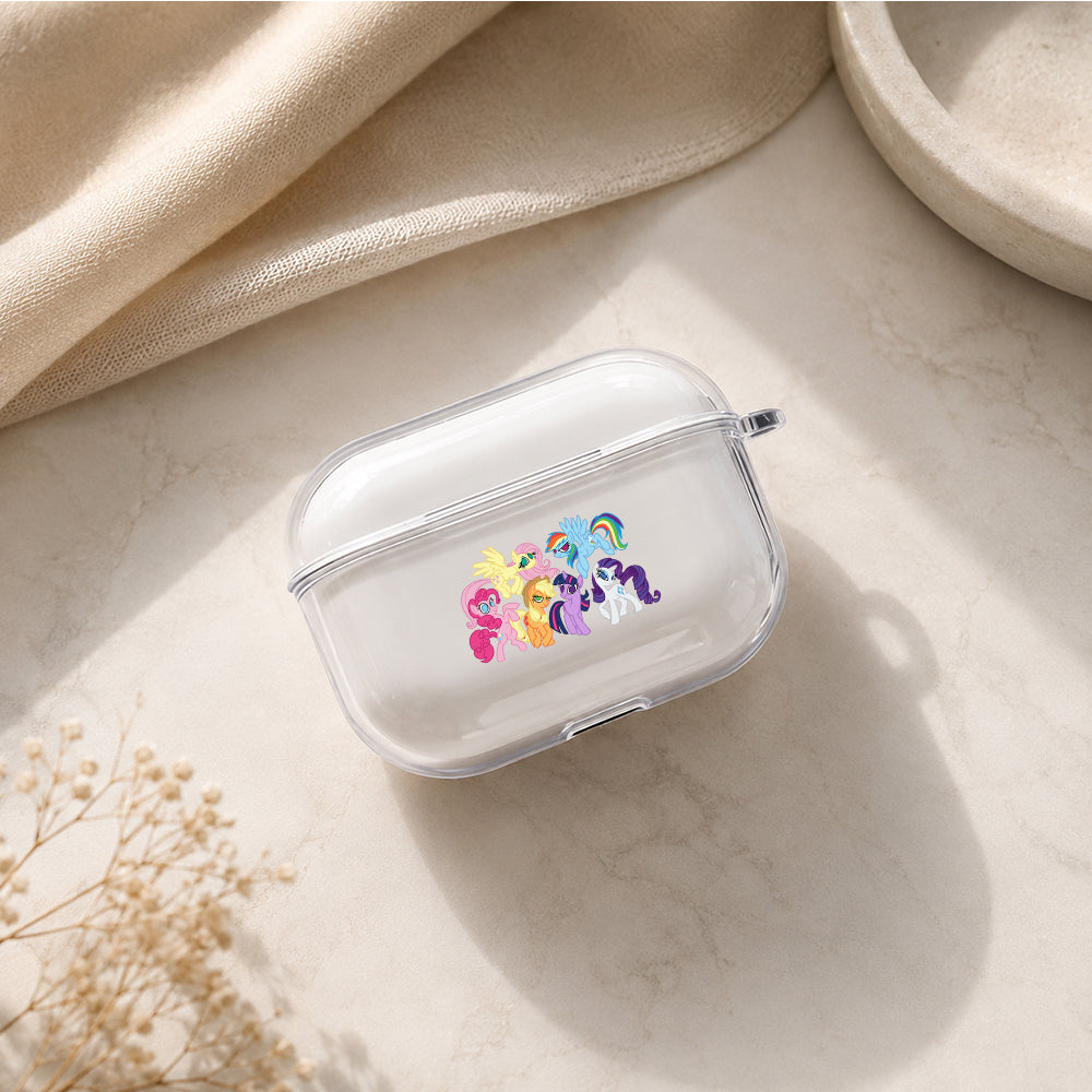 My Little Pony Friendship Protective Apple AirPods Pro 3 Clear Case | Shockproof Cover