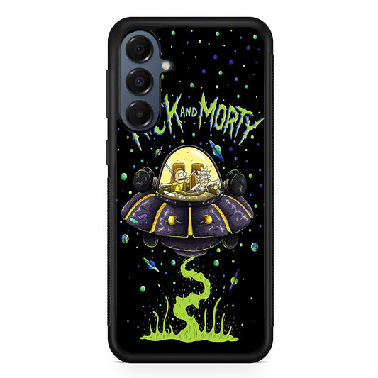 Rick and Morty Spacecraft Samsung Galaxy A16 Case | Slim Protective Cover for Samsung Galaxy A16