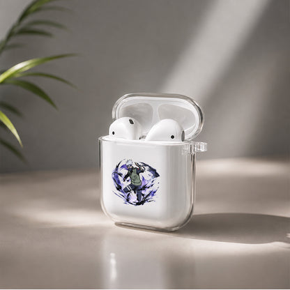 Kakashi Hatake Protective Clear Case Cover For Apple Airpods | Soft Silicone AirPods 1 / 2 Case | Protective Cover