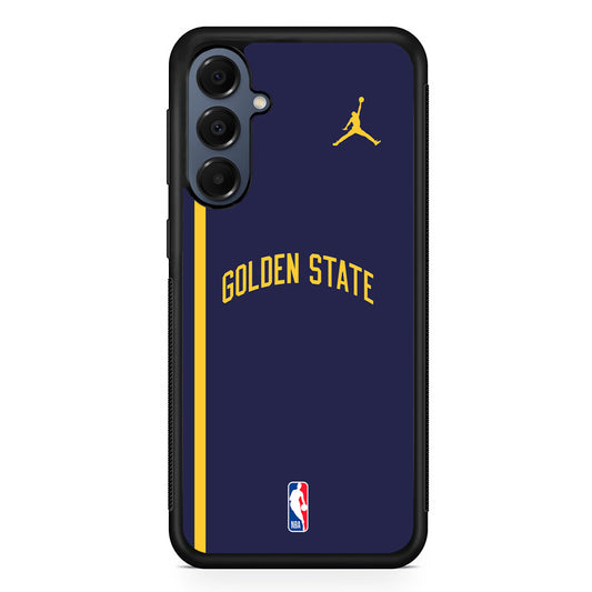 NBA Golden State Warriors Navy Jordan Samsung Galaxy A16 Case | Slim Protective Cover for Samsung Galaxy A16