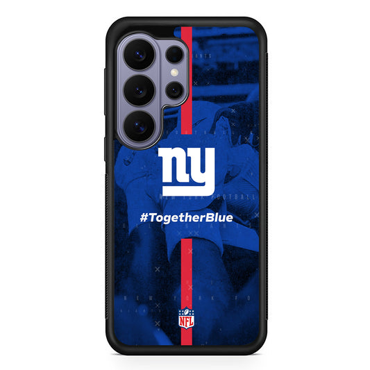 NFL New York Giants Blue Samsung Galaxy S26 Ultra Case | Protective Rubber Cover
