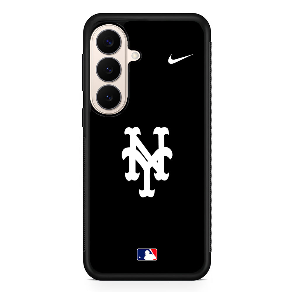 MLB New York Mets Black Nike Samsung Galaxy S26 Case – Slim Protective Phone Cover