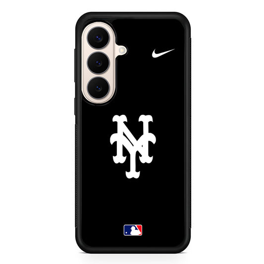 MLB New York Mets Black Nike Samsung Galaxy S26 Case – Slim Protective Phone Cover