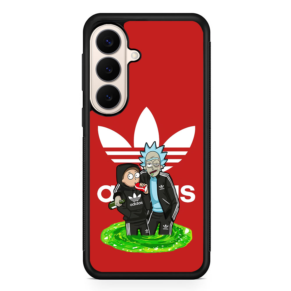 Adidas Rick and Morty Portal Samsung Galaxy S26 Case – Slim Protective Phone Cover