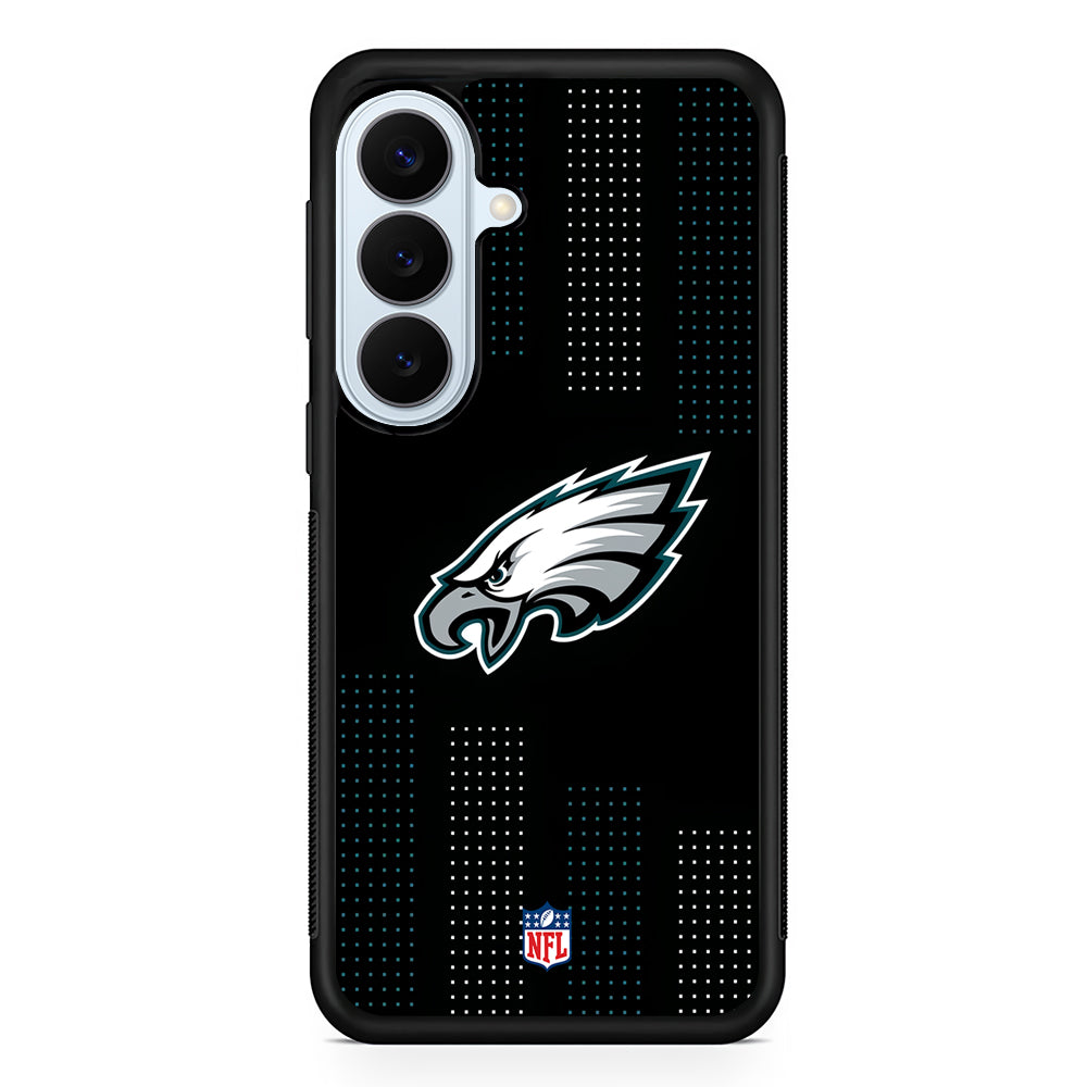 NFL Philadelphia Eagles Dot Pattern Samsung Galaxy S26 Plus Case | Slim Protective Rubber Cover