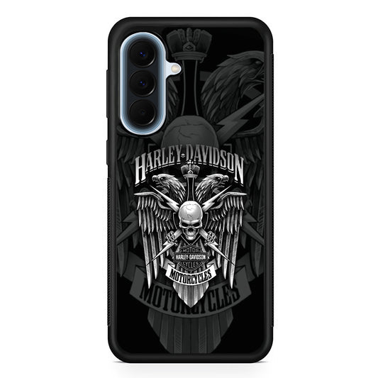 Harley Davidson Silver Eagle Samsung Galaxy A57 Case | Slim Samsung Galaxy A57 Protective Case