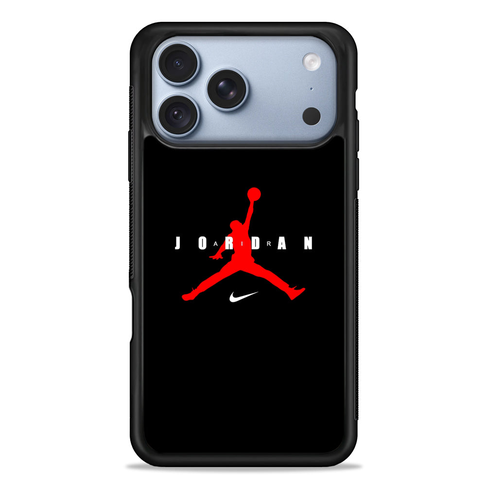 Nike X Air Jordan Logo iPhone 18 Pro Case - iPhone 18 Pro Silicone Case