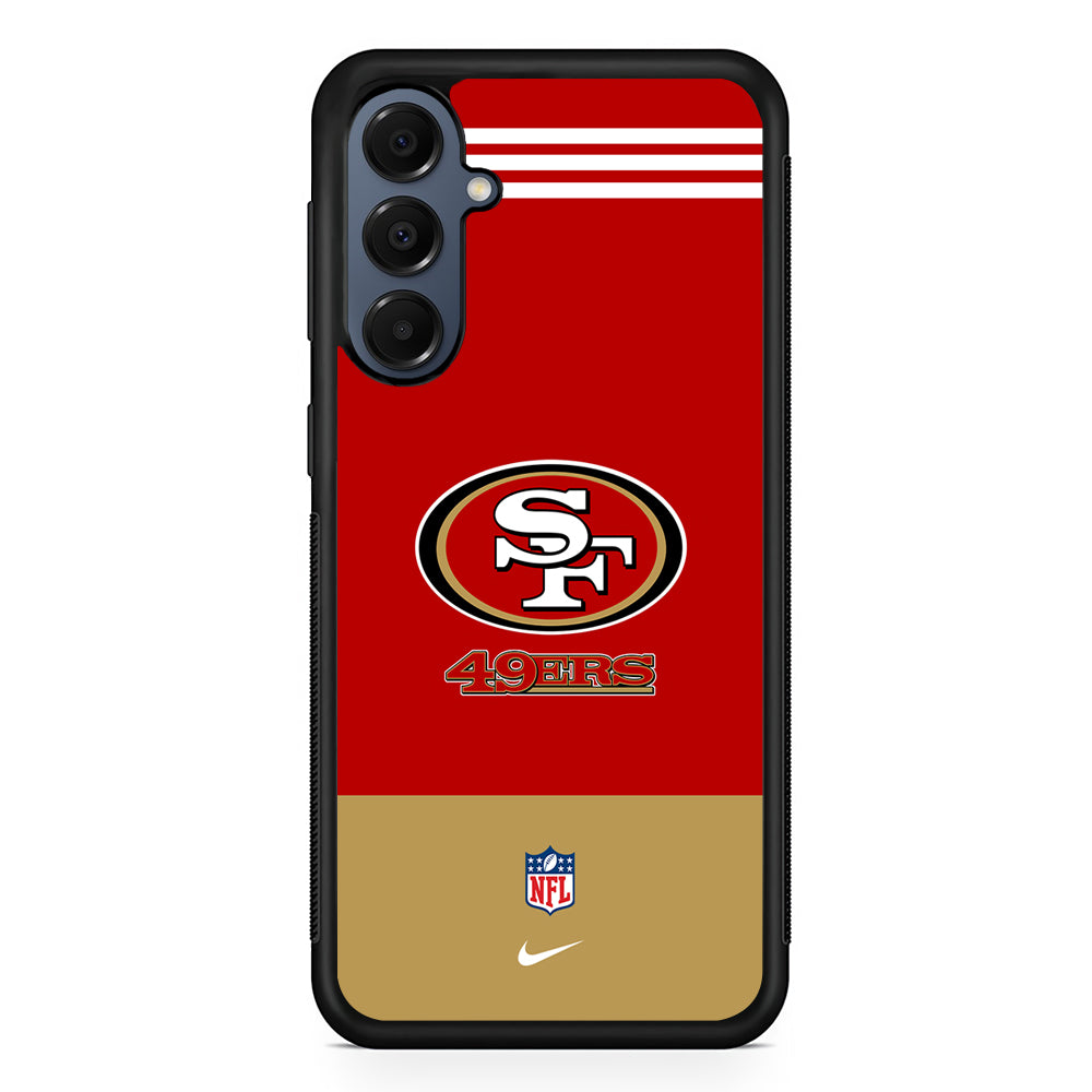 NFL San Francisco 49ers Nike Samsung Galaxy A16 Case | Slim Protective Cover for Samsung Galaxy A16