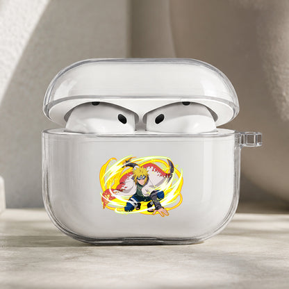 Minato Yellow Flash Protective Apple AirPods Pro 3 Clear Case | Shockproof Cover