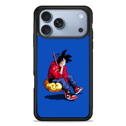 Goku Air Jordan Shoes iPhone 18 Pro Case - iPhone 18 Pro Silicone Case