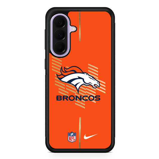 NFL Denver Broncos Nike Samsung Galaxy A37 Case | Samsung Galaxy A37 Rubber Protective Case