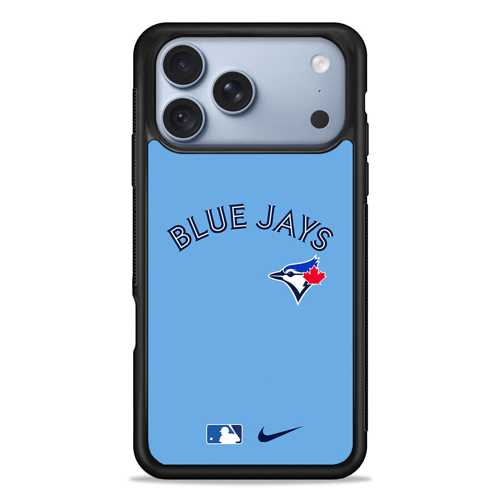 MLB Toronto Blue Jays Blue Nike iPhone 18 Pro Case - iPhone 18 Pro Silicone Case