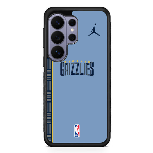 NBA Memphis Grizzlies Blue Jordan Samsung Galaxy S26 Ultra Case | Slim Durable Protective Cover
