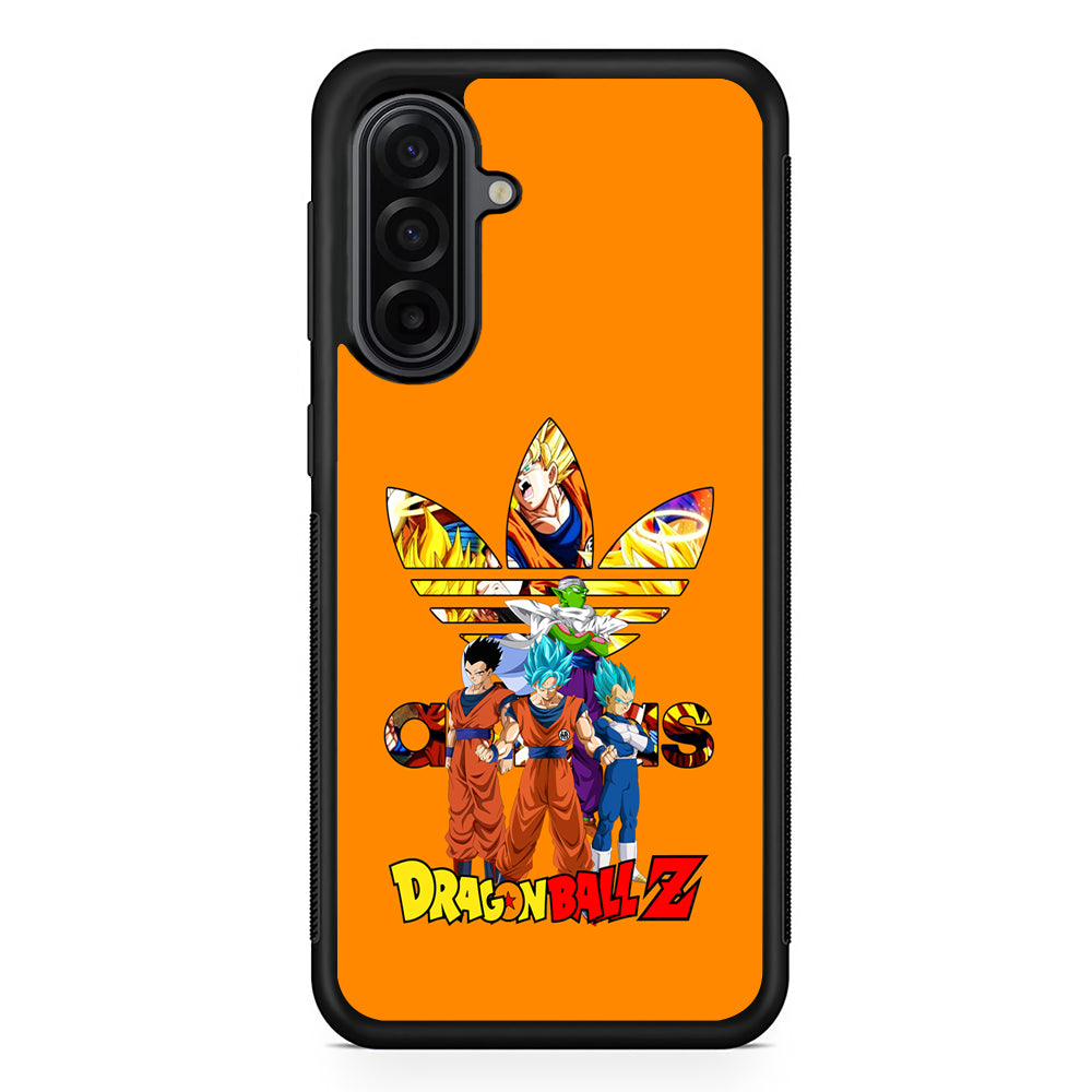 Adidas Dragon Ball Z Samsung Galaxy A17 Case | Durable Rubber Samsung Galaxy A17 Phone Case