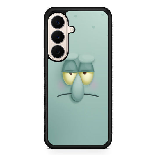 Squidward Tentacles Face Samsung Galaxy S26 Case | Durable Protective Rubber Cover
