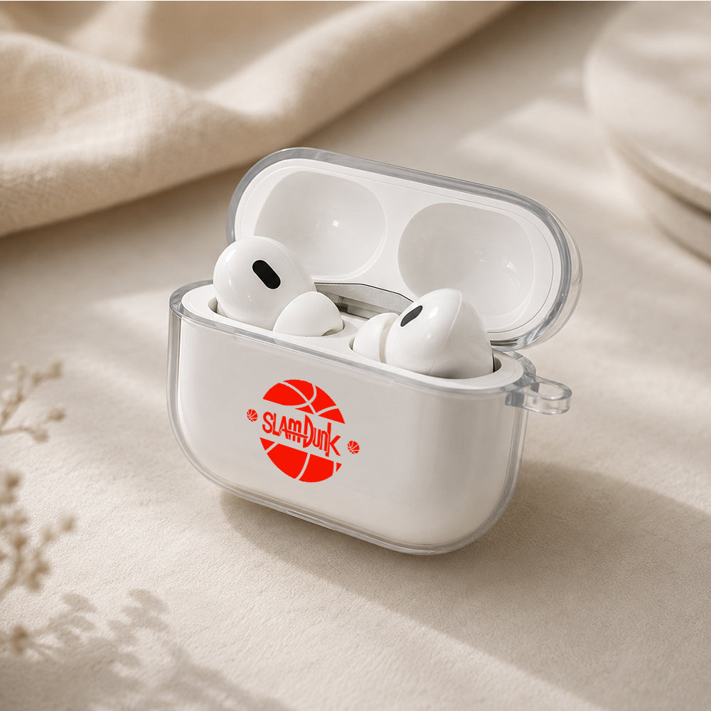 Slam Dunk Shohoku Glory Protective Apple AirPods Pro 3 Clear Case | Shockproof Cover