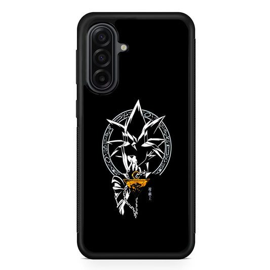 Yu-Gi-Oh Yugi Muto Black Samsung Galaxy A17 Case | Durable Rubber Samsung Galaxy A17 Phone Case