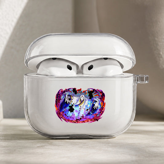 Kaguya Progenitor Of Curses Protective Apple AirPods Pro 3 Clear Case | Shockproof Cover