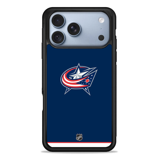NHL Columbus Blue Jackets Team iPhone 18 Pro Case - iPhone 18 Pro Silicone Case