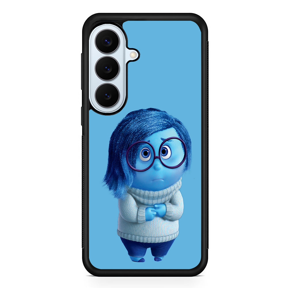 Inside Out Sadness Blue Samsung Galaxy S26 Plus Case | Slim Protective Rubber Cover