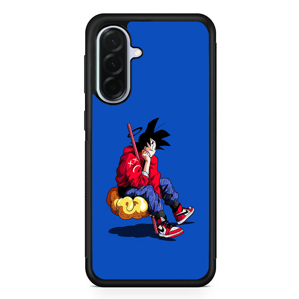 Goku Air Jordan Shoes Samsung Galaxy A36 Case | Durable Samsung Galaxy A36 Protective Case