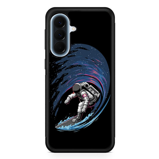 Astronaut Surfing The Sky Samsung Galaxy A57 Case | Slim Samsung Galaxy A57 Protective Case