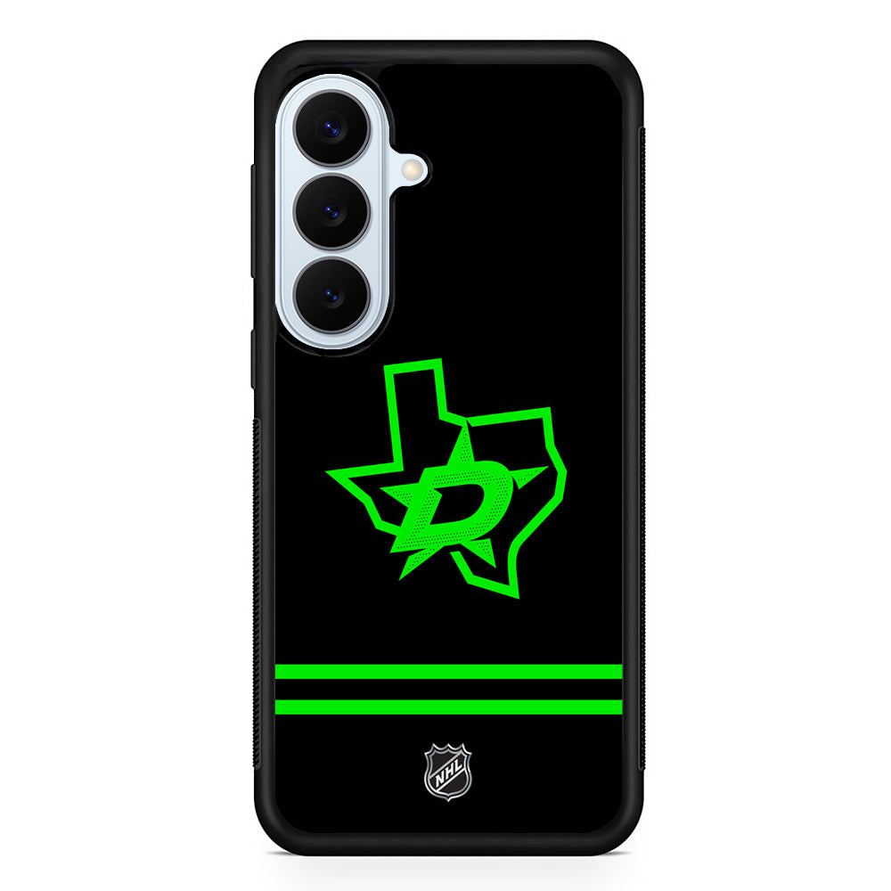 NHL Dallas Stars Black Samsung Galaxy S26 Plus Case | Slim Protective Rubber Cover