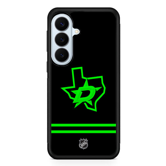 NHL Dallas Stars Black Samsung Galaxy S26 Plus Case | Slim Protective Rubber Cover