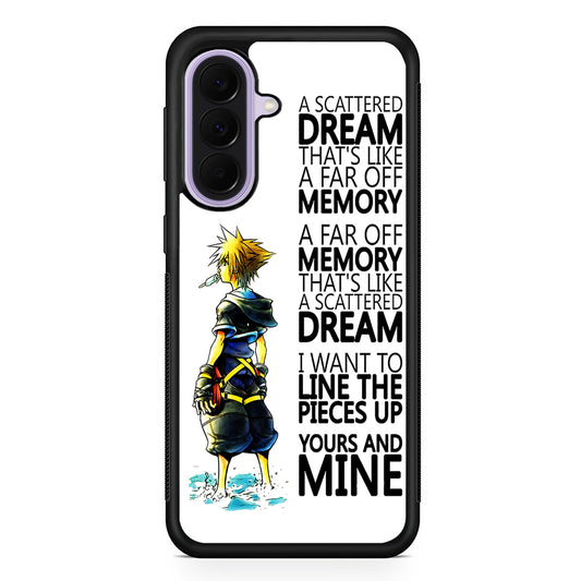 Kingdom Hearts Quote Samsung Galaxy A37 Case | Samsung Galaxy A37 Rubber Protective Case