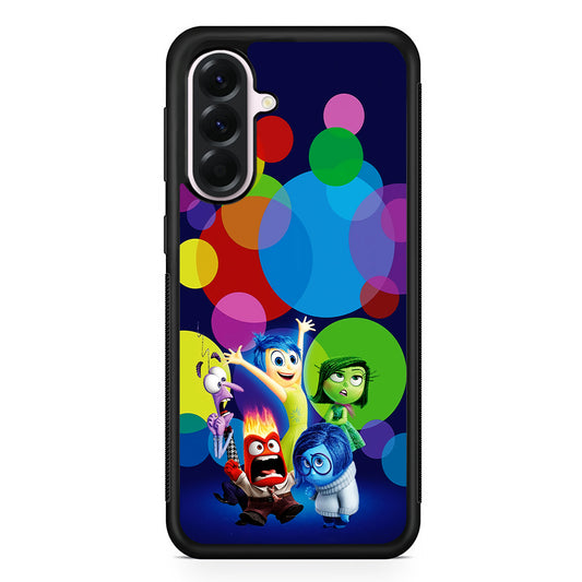 Inside Out Colorful Circle Samsung Galaxy A56 Case | Samsung Galaxy A56 Protective Rubber Case