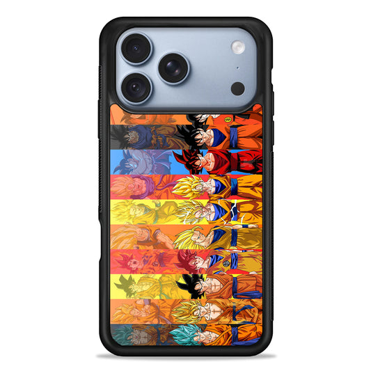 Dragon Ball Z Evolution iPhone 18 Pro Case - iPhone 18 Pro Silicone Case