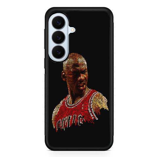 Jordan Typography Art Samsung Galaxy S26 Plus Case | Lightweight Protective Phone Cover
