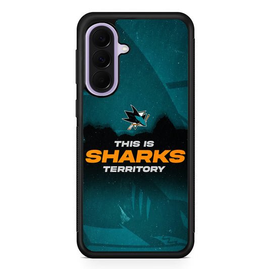NHL San Jose Sharks Territory Samsung Galaxy A37 Case | Samsung Galaxy A37 Rubber Protective Case
