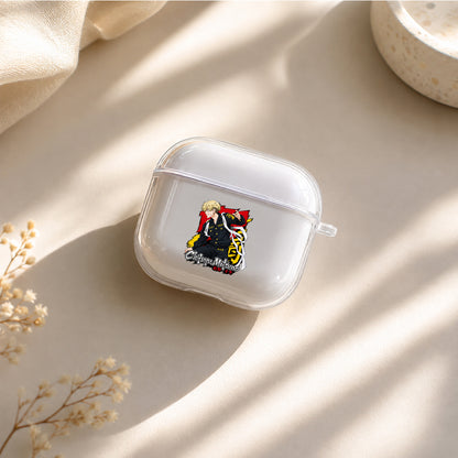 Tokyo Revengers Chifuyu Matsuno Protective Apple Airpods 4 Clear Case - Durable Clear Protection