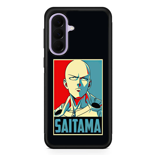 One Punch Man Saitama Poster Samsung Galaxy A37 Case | Samsung Galaxy A37 Rubber Protective Case
