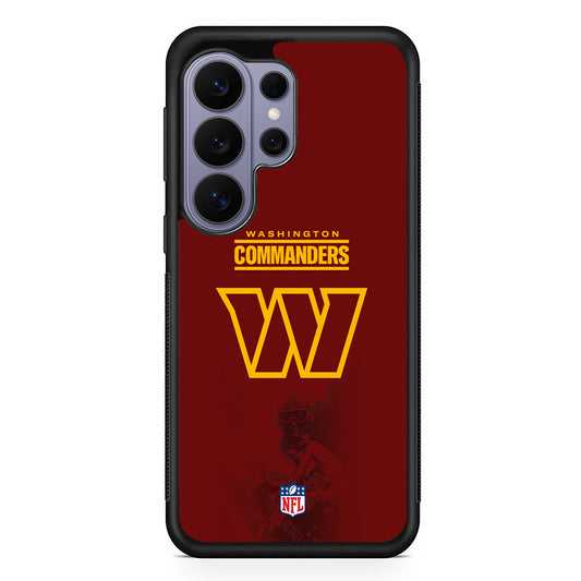 NFL Washington Commanders Maroon Samsung Galaxy S26 Ultra Case | Protective Rubber Cover