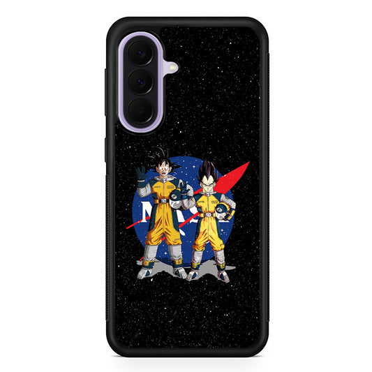 Nasa Goku and Vegeta Samsung Galaxy A37 Case | Samsung Galaxy A37 Rubber Protective Case
